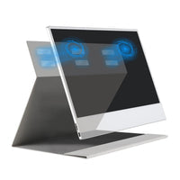 16” Portable Touchscreen Monitor FHD IPS | Stand & Case | Built-in Speaker | Premium Aluminum Alloy | Technical Support Line