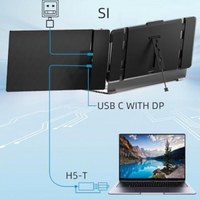 H5 2-in-1 High Definition Video Transmission Conversion Cable S1 S2 F2 S3, S6, F3 Triple Portable Laptop Monitor Screen Extender | Compatible with Apple M1/M2/M3 MacBooks